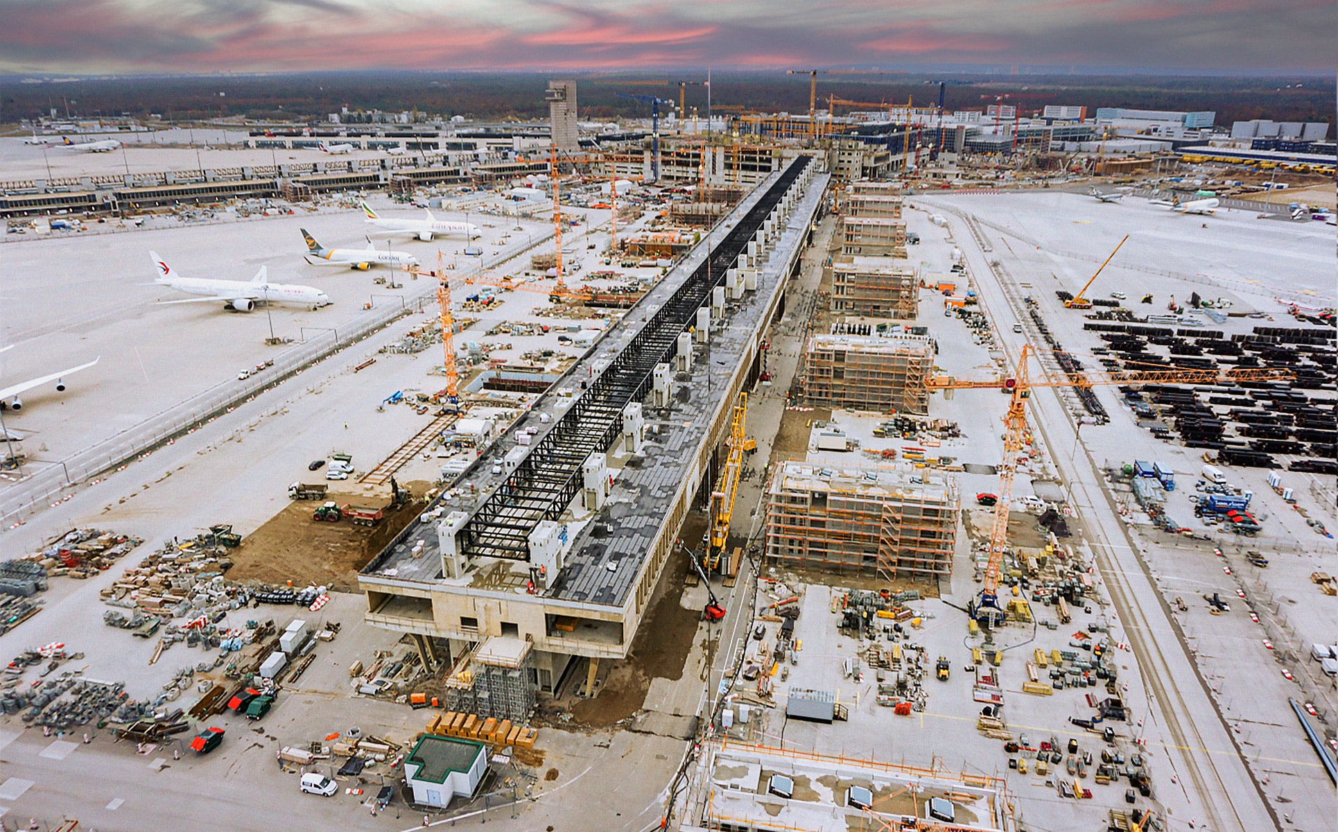 Frankfurts Flughafenerweiterung Terminal 3 Bau für die Zukunft